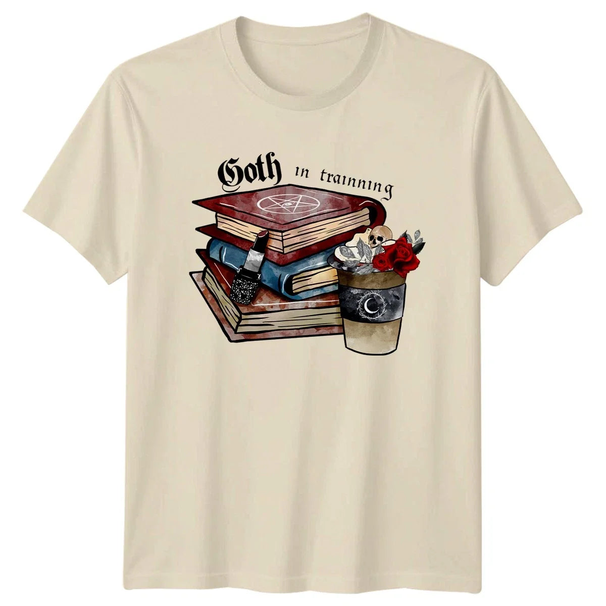 Goth In Trainning Womens Gothic Aesthetic Halloween Halloween Gift Unisex , , , Long Sleeve Tee