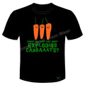Rik Mayall Bottom tshirt ee Exploding Carrots men's unisex ladies kids Unisex , , , Long Sleeve Tee