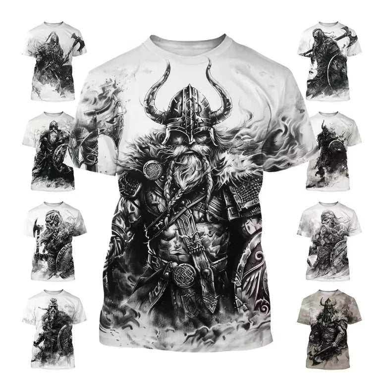 Tattoo Pattern Harajuku Cool 3D Print Women Men Short Sleeve Casual Tee Unisex , , , Long Sleeve Tee