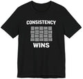 Consistency Wins – Minimalist Discipline Mindset Tee Unisex , , , Long Sleeve Tee