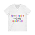 Proud Mom Good Artist V-Neck Tee | Unisex Casual Wear | Perfect Holiday Gift. Unisex , , , Long Sleeve Tee