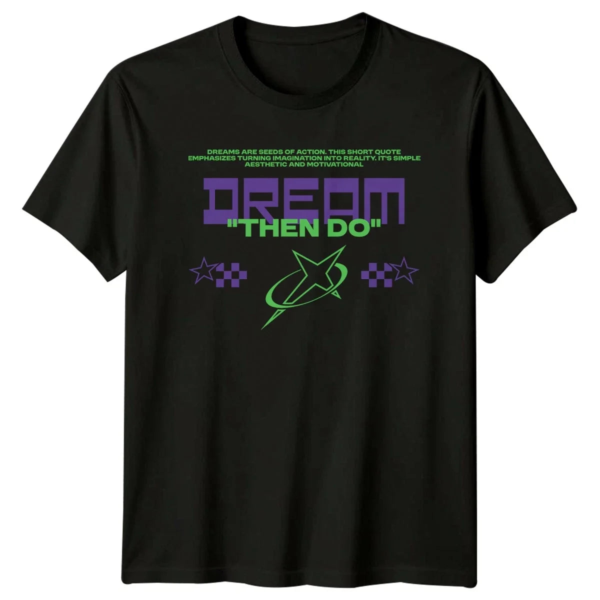 Dream Then Do Y2K Aesthetic Motivational Birthday Gift For Him And Her Unisex , , , Long Sleeve Tee