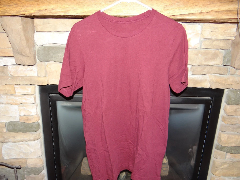 Maroon crew neck T-Shirt SZ M