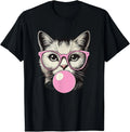 Cute Cat Shirt for Women Funny Cat Lovers Unisex , , , Long Sleeve Tee