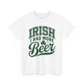 Beer Drinking T-Shirt | Funny Beer Shirt | Irish Beer Mug St Patricks T-Shirt