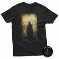 Vintage Gothic Cloaked Figure Dark Horror Aesthetic Art Unisex , , , Long Sleeve Tee