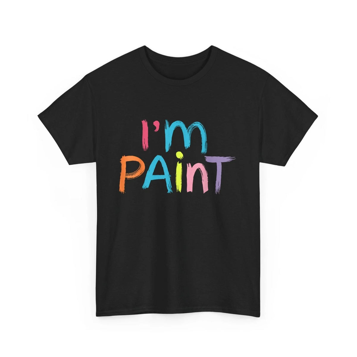 I'm Paint Cute Shirt, Love To Finger Paint Women Men Cute Unisex , , , Long Sleeve Tee