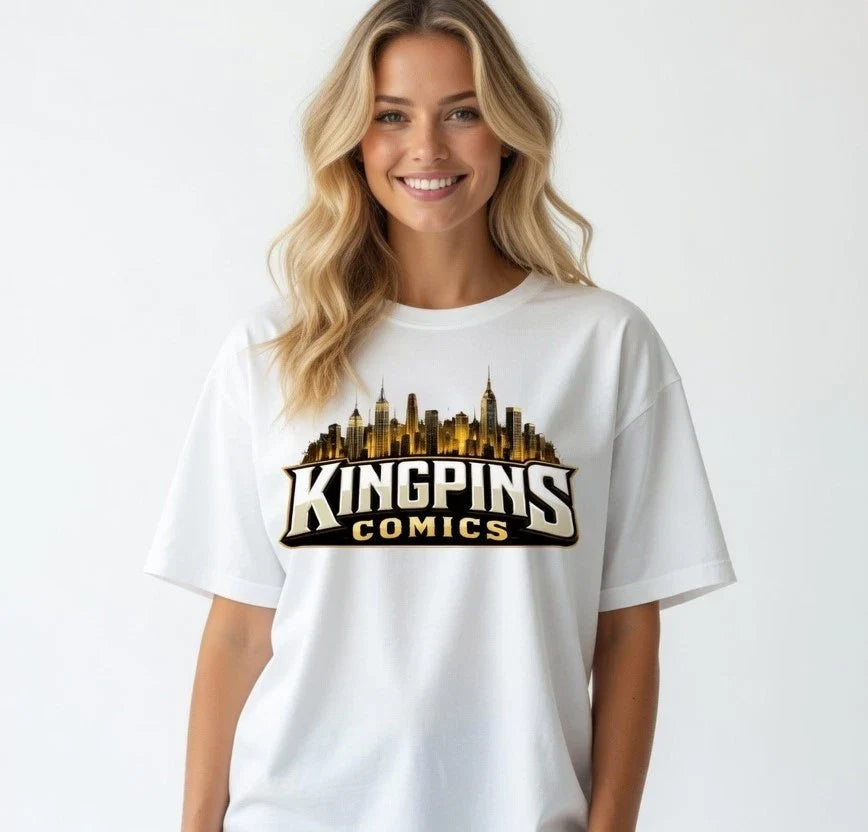 Comic Villain Kingpin Style Graphic T Shirt Vintage Hero Fan Tee Unisex , , , Long Sleeve Tee