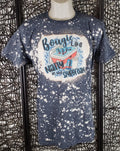 NATTY DADDY MENS SHORT SLEEVE TIE DYE T TEE SHIRT SZ. M NATURAL LIGHT COTTON