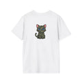 Camouflage Kawaii Kitty T-Shirt | Cute Camouflage Cat Design on Back