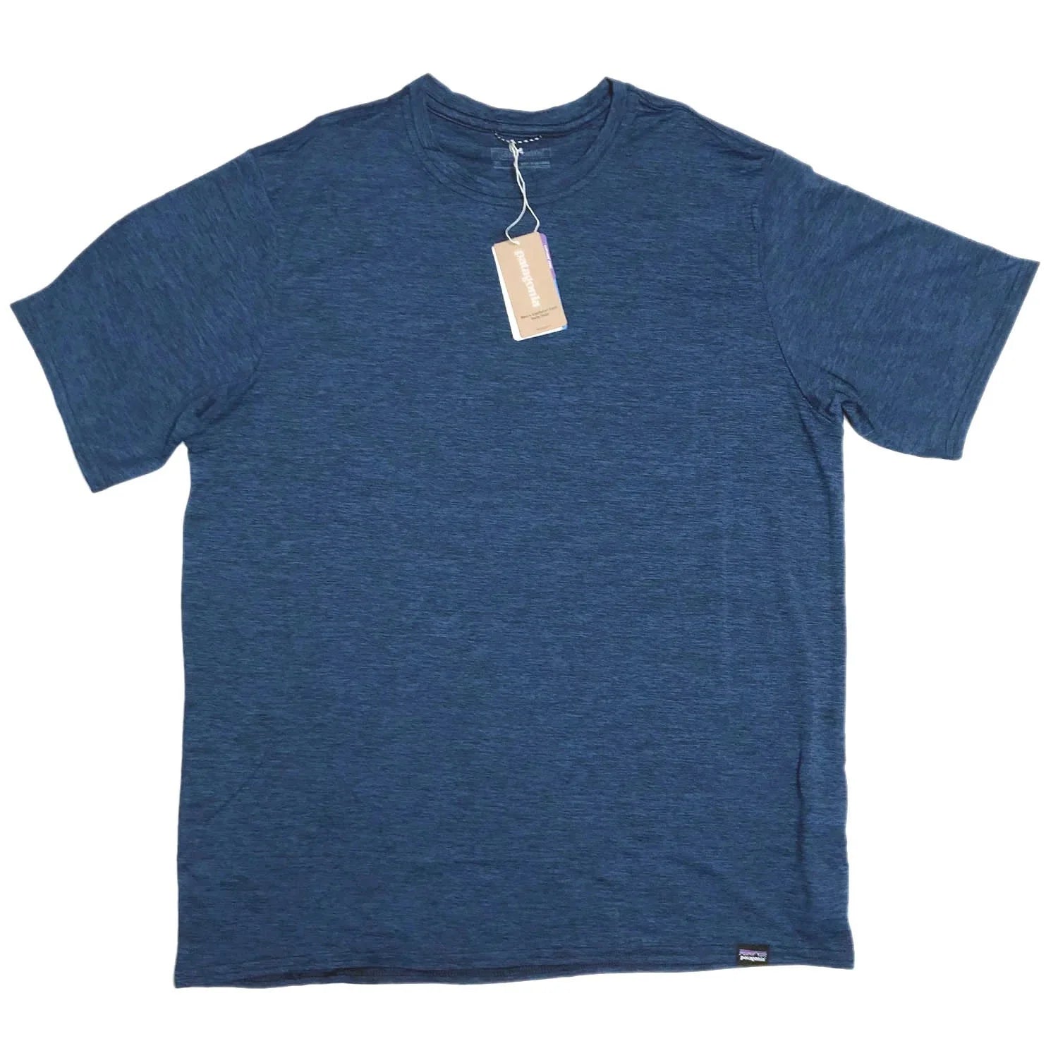 Patagonia Mens - Capilene Cool Daily S/S - Clement Blue - Light Clement Unisex , , , Long Sleeve Tee