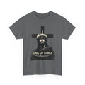 King of Kings Jesus with Cross | Christian Faith Tee Unisex , , , Long Sleeve Tee