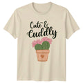 Cute And Cuddly Womens Indoor Plants Gardening Birthday Gift For Her Unisex , , , Long Sleeve Tee