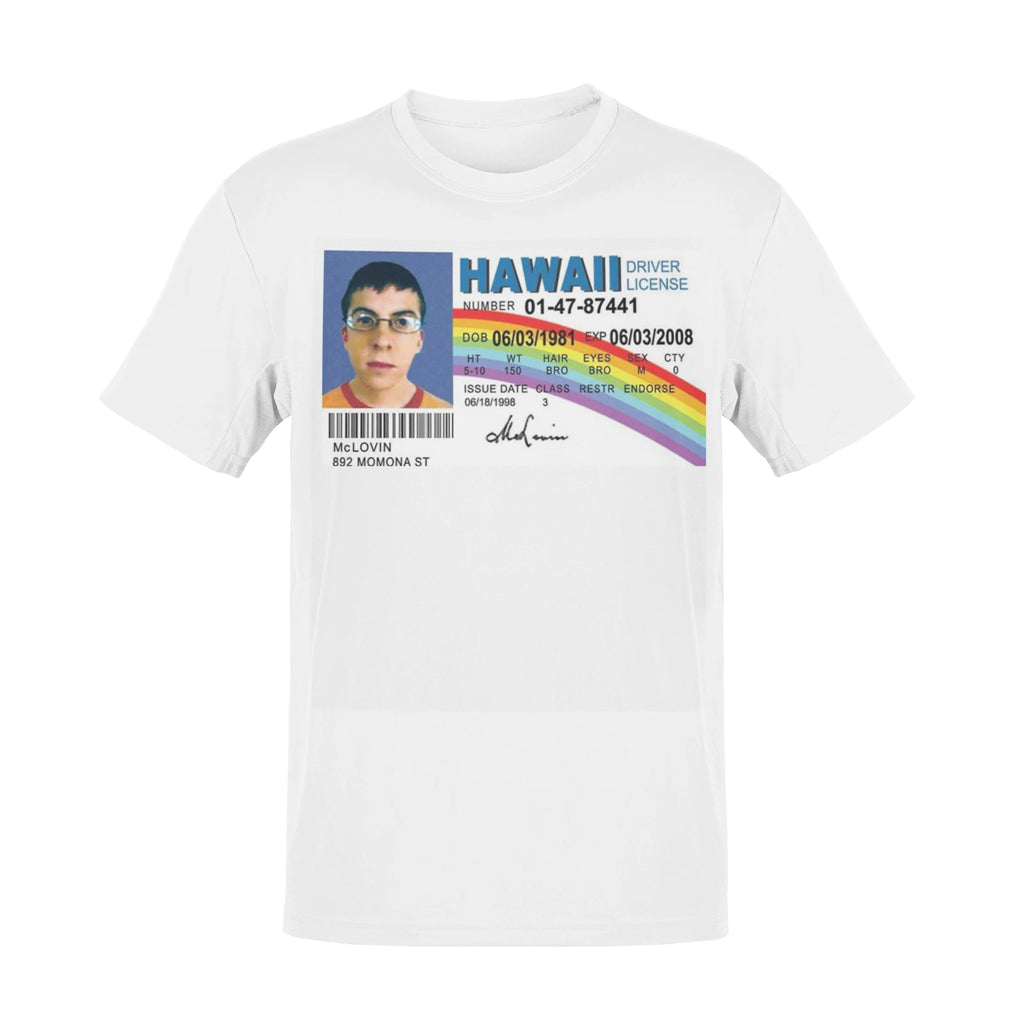 mclovin Superbad Christmas birthday halloween funny gift t shirt