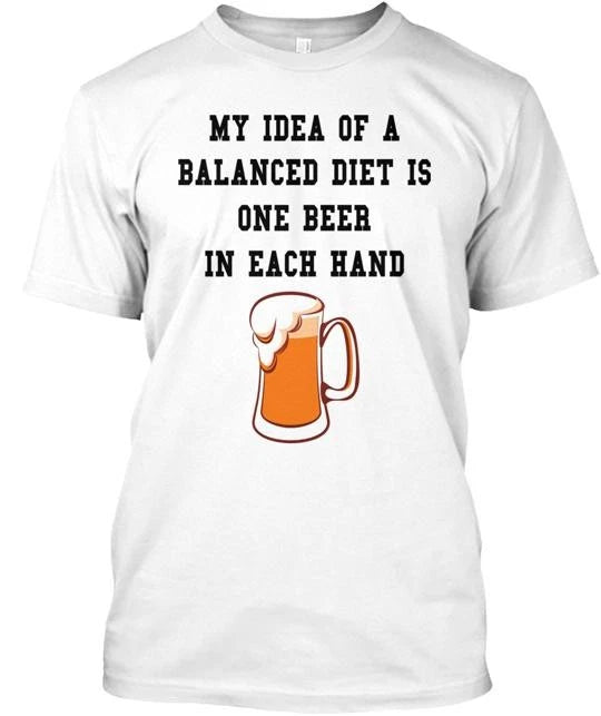 Funny Beer T-Shirt Made in the USA Size S to 5XL
