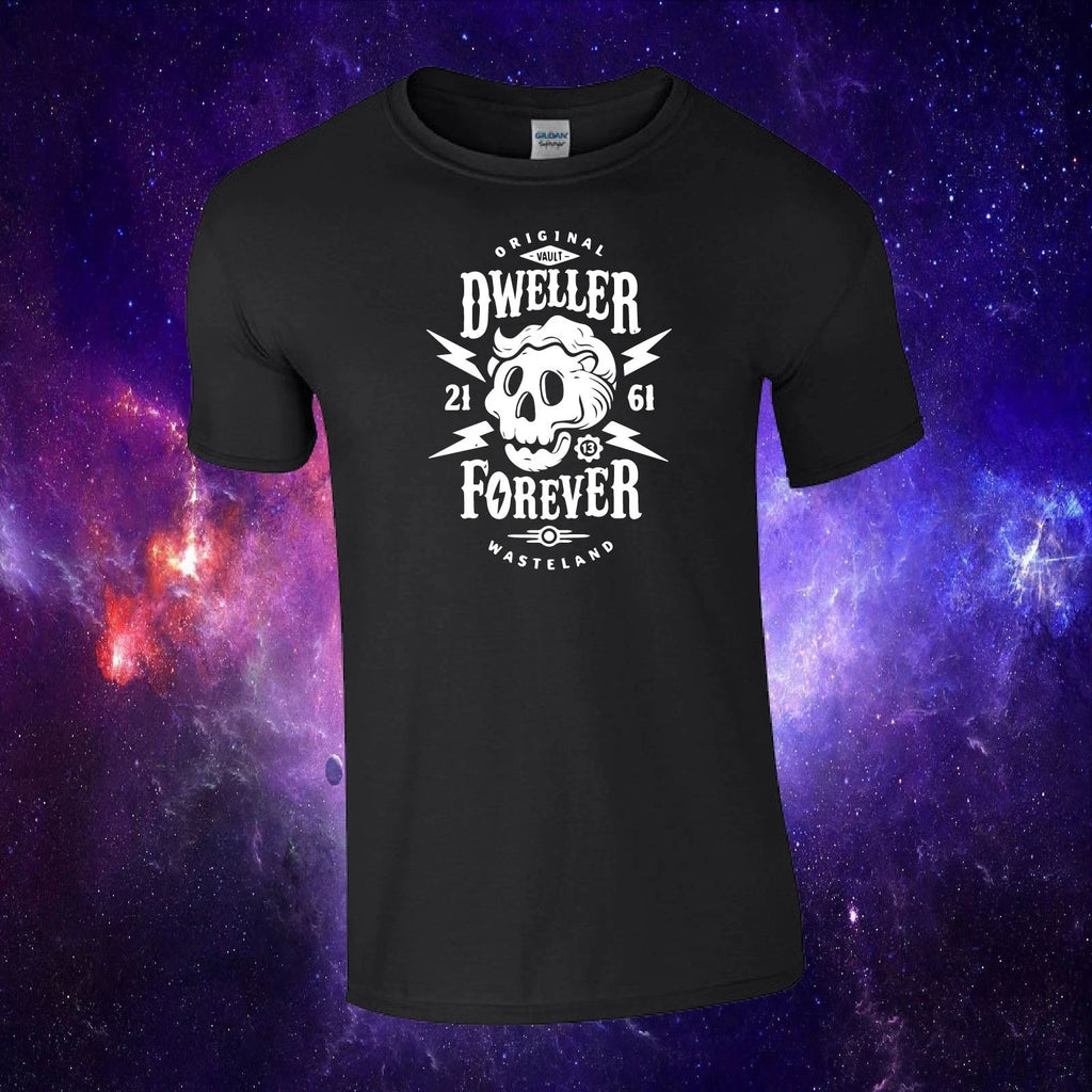 Dweller Forever Original Wasteland Fallout Inspired Kids/Adults Top T-shirt