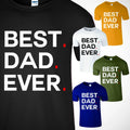Funny Mens Best Dad Ever T Shirt Fathers Day Birthday American Cool Gift Tee Unisex , , , Long Sleeve Tee