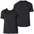 Patagonia Mens Capilene Cool Ultra S/S - Black - Forge Grey X-Dye Unisex , , , Long Sleeve Tee