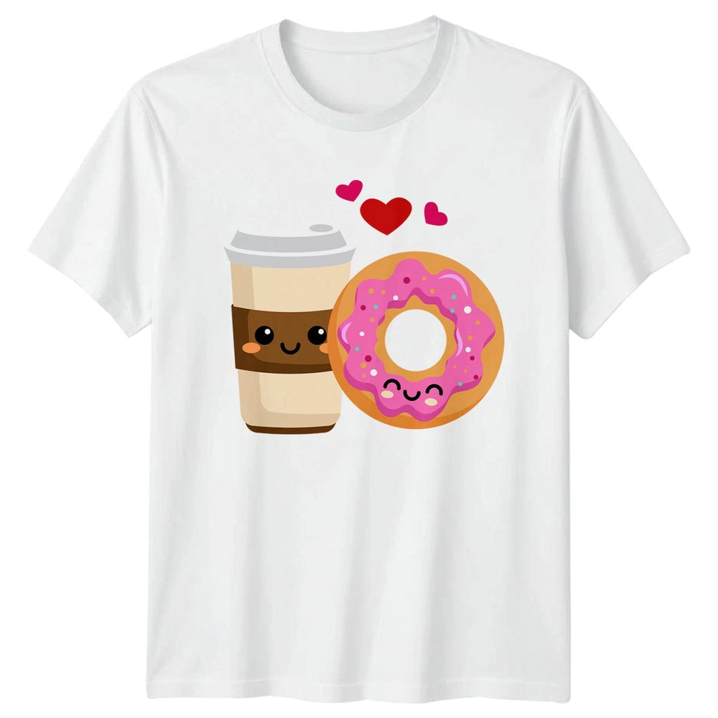 Coffee And Donuts My Perfect T-Shirt Kawaii Pastry Lover Food Drink Birthday