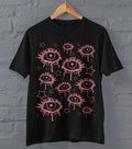 Horror Eyes Pastel Goth Grunge Alternative Clothing Shirt Unisex Horror Tee Unisex , , , Long Sleeve Tee