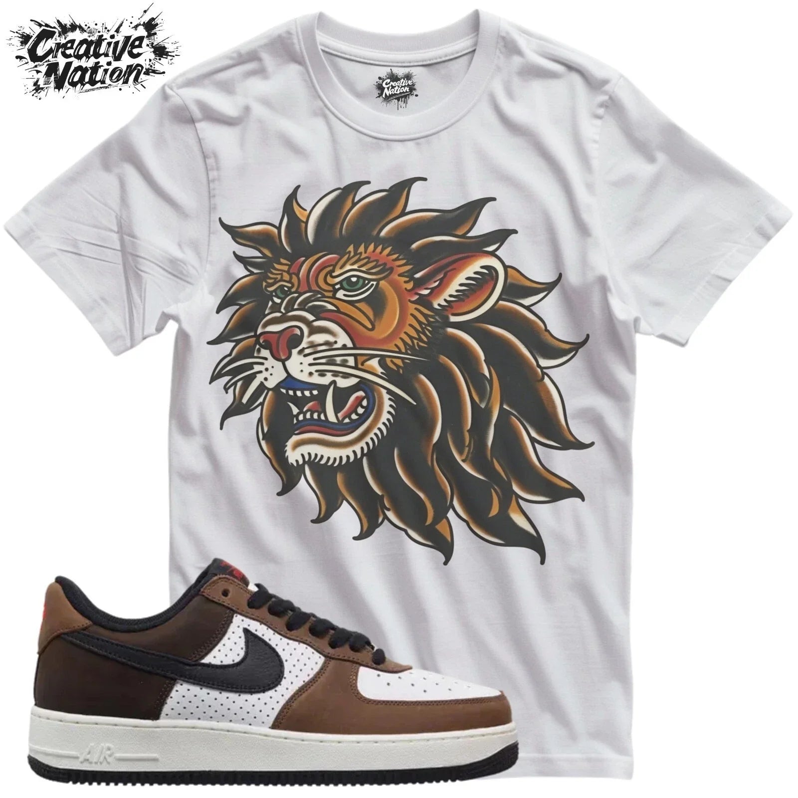Shirt To Match Unisex Tee Sneaker Shirt Lion Shirt Gift Unisex , , , Long Sleeve Tee