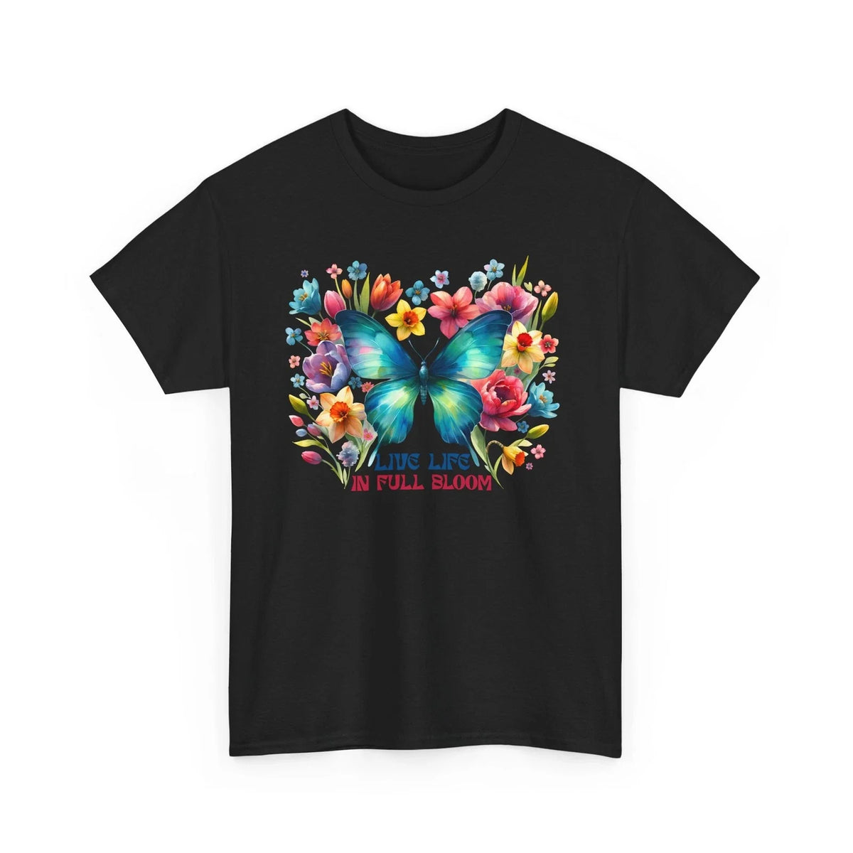 Spring Aesthetic | Fresh Air & Nature Inspired Tee | Butterfly Shirt Unisex , , , Long Sleeve Tee