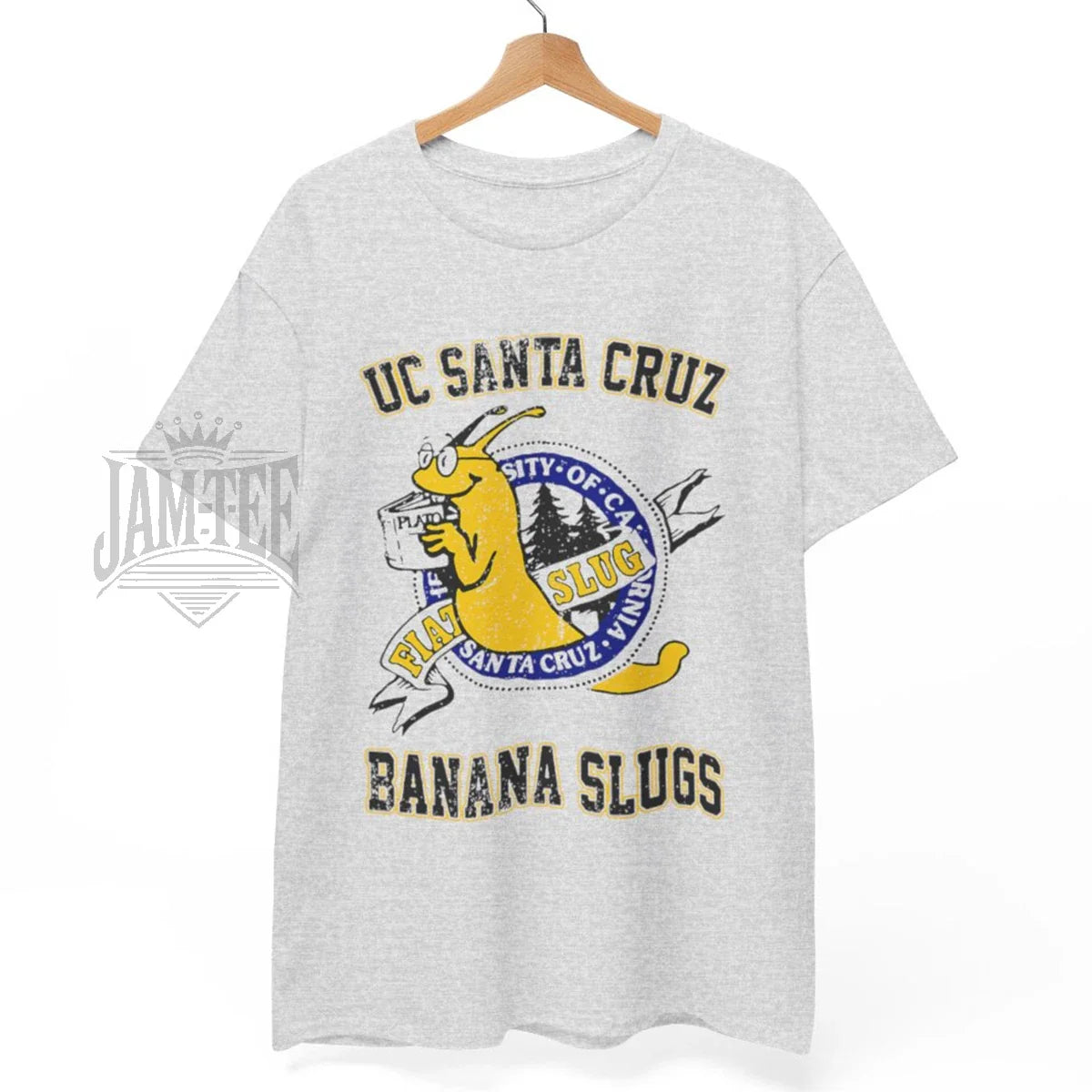 UC Santa Cruz Banana Slugs T Shirt, Vincent Vega Shirt - Pulp Fiction,Unisex Tee Unisex , , , Long Sleeve Tee