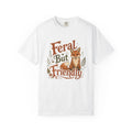 Feral But Friendly Fox | Cute Fox Illustration Unisex , , , Long Sleeve Tee