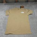 North Face Shirt Mens Small Cream Evo Throwback SS Tee Summer Minimalist NEW Unisex , , , Long Sleeve Tee