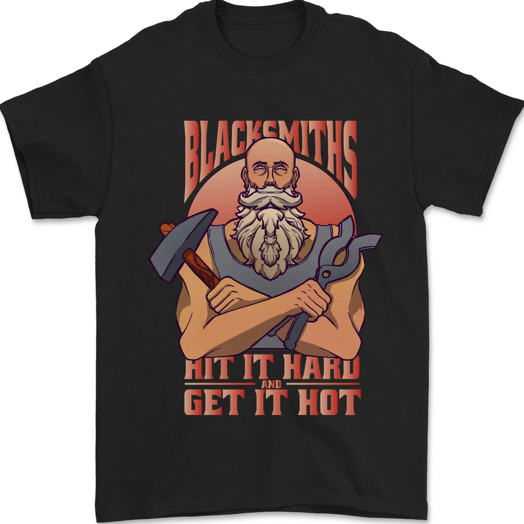 Funny Blacksmith Quote Mens T-Shirt 100% Cotton