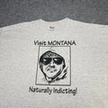 Vintage Unabomber Visit Montana T Shirt Size XXL Unisex , , , Long Sleeve Tee