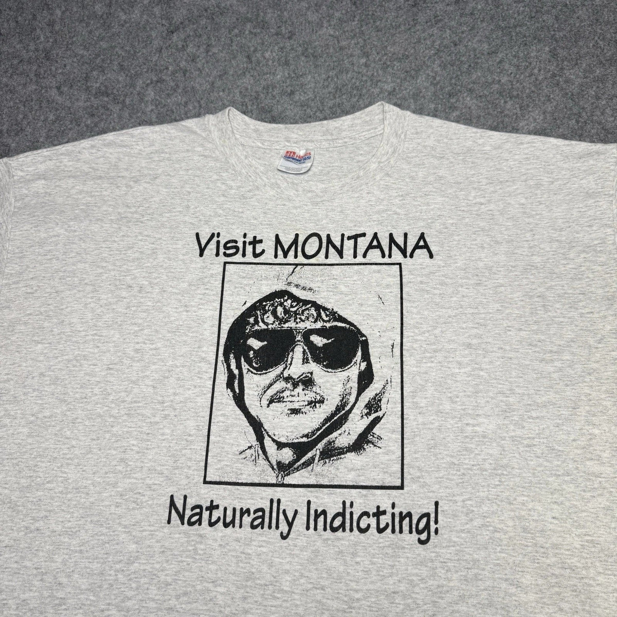 Vintage Unabomber Visit Montana T Shirt Size XXL Unisex , , , Long Sleeve Tee