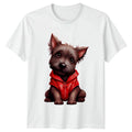 Cute Dog Animals Dogs Mens Womens Tee Graphic Unisex Top Unisex , , , Long Sleeve Tee