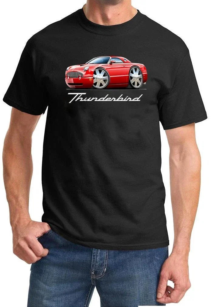 2002-05 Ford Thunderbird Coupe Full Color Tshirt NEW FREE SHIPPING Unisex , , , Long Sleeve Tee