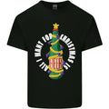 All I Want for Christmas Is Beer Mens Cotton T-Shirt Tee Top