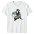 Cute Watercolor Seal Ocean Animal Gift For Him And Her Unisex , , , Long Sleeve Tee
