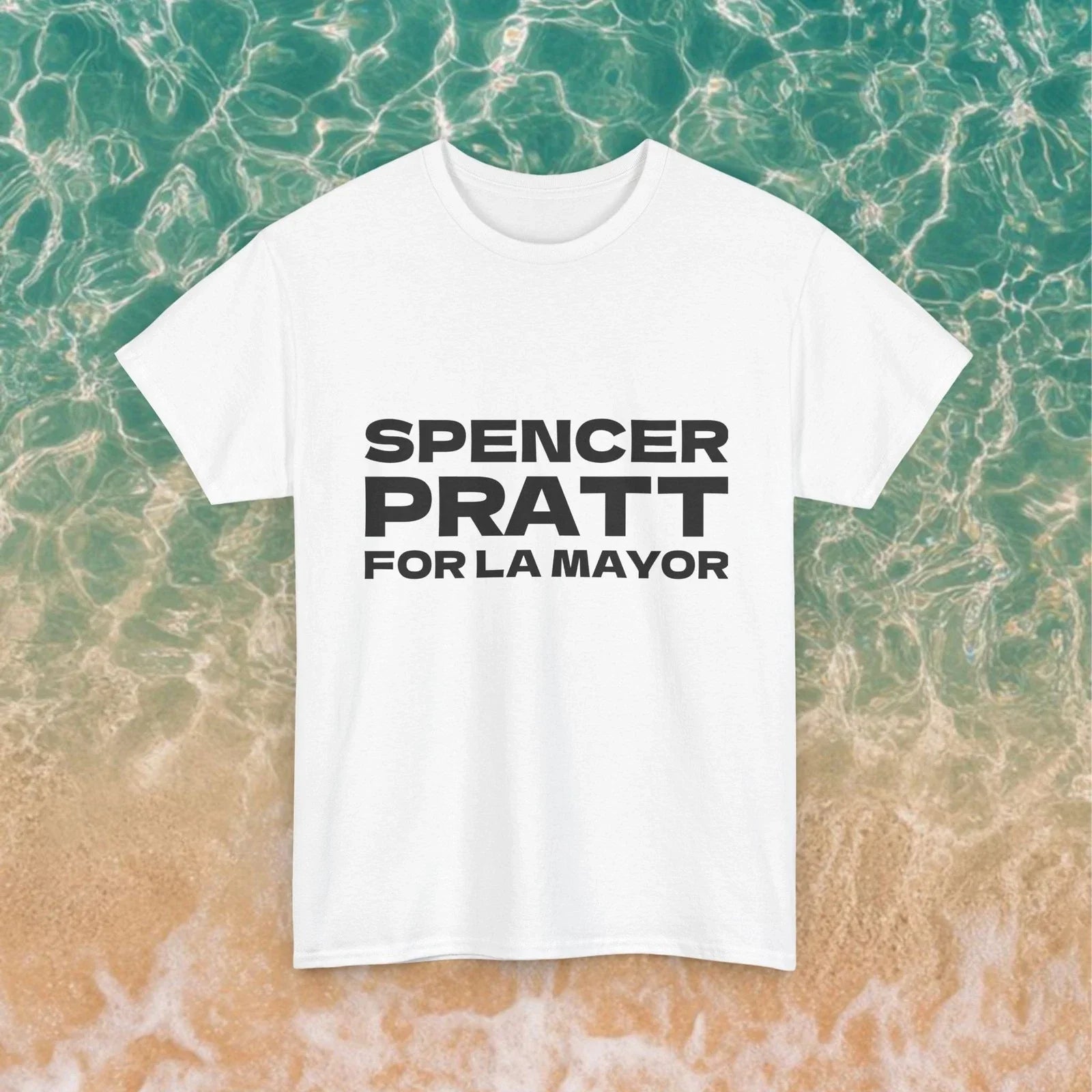 Spencer Pratt For LA Mayor Unisex Shirt | Conservative California Political Tee Unisex , , , Long Sleeve Tee