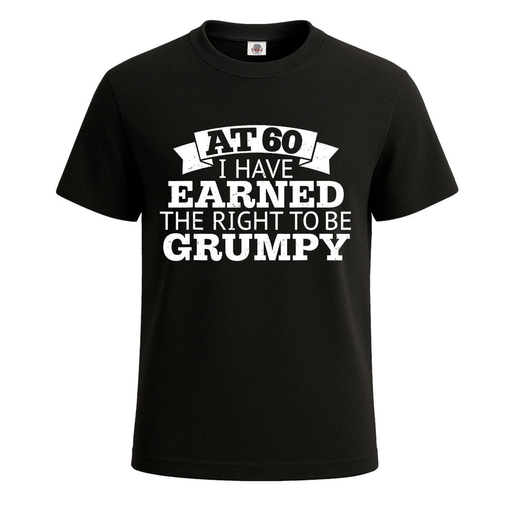 60Th Birthday T 60 Year Old Grumpy Funny Novelty Party Mens T-Shirt Gift Tee Top