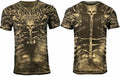 Xtreme Couture by Affliction Men's CHARRED REMAINS Biker Skull S-5XL Unisex , , , Long Sleeve Tee