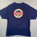 TROEGS Craft Brewery Shirt Mens XL Blue Tee Crew Neck T-Shirt