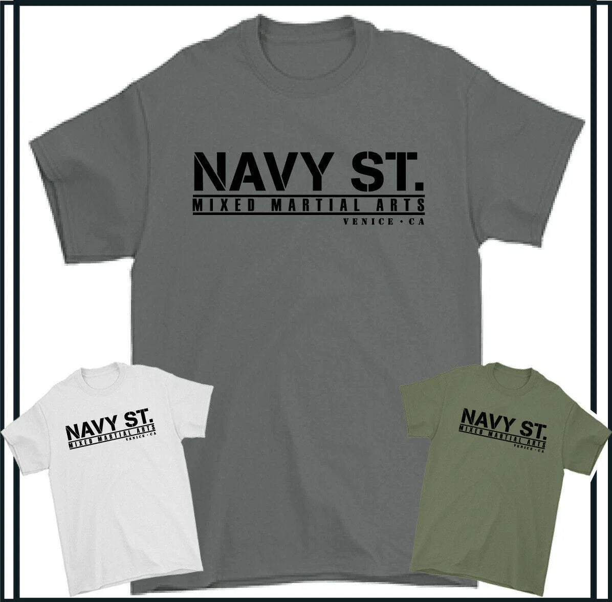 NAVY ST Gym UFC MMA Training Top Mixed Martial Arts 2014 Kingdom TEE Unisex , , , Long Sleeve Tee