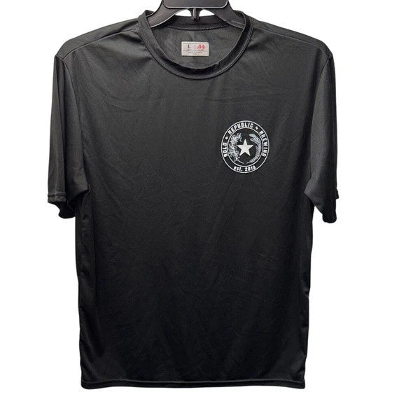 A4 Mens Bold Republic Brewing Performance Graphic T-Shirt Black Large N3142