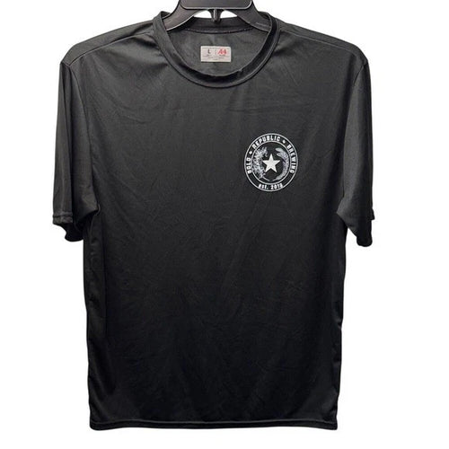 A4 Mens Bold Republic Brewing Performance Graphic T-Shirt Black Large N3142