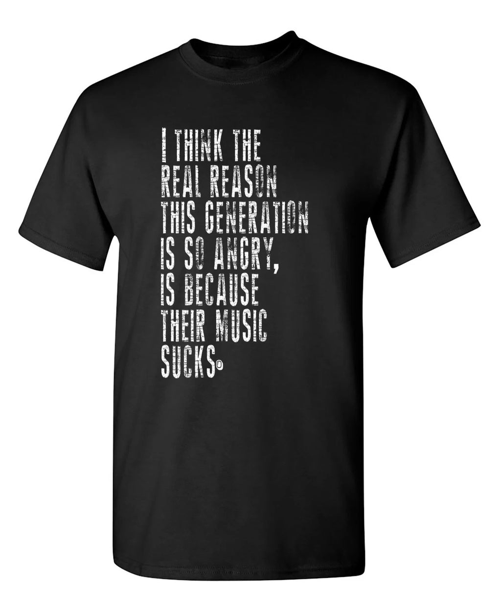 I Think The Real Reason Sarcastic Humor Graphic Novelty Funny T Shirt