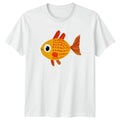 Cute Goldfish Ocean Life Kids Birthday Gift For Him And Her Unisex , , , Long Sleeve Tee