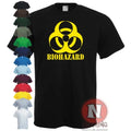 BIOHAZARD emo gamer cool rock music zombie apocalypse Armageddon Unisex , , , Long Sleeve Tee