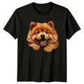 Cute Chow Chow Dog Portrait Graphic Pet Lover Unisex , , , Long Sleeve Tee