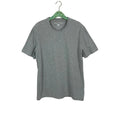 Lanky Llama Extra Large XL Gray Crew Neck Stretch Tee Minimalist Casual Basic Unisex , , , Long Sleeve Tee
