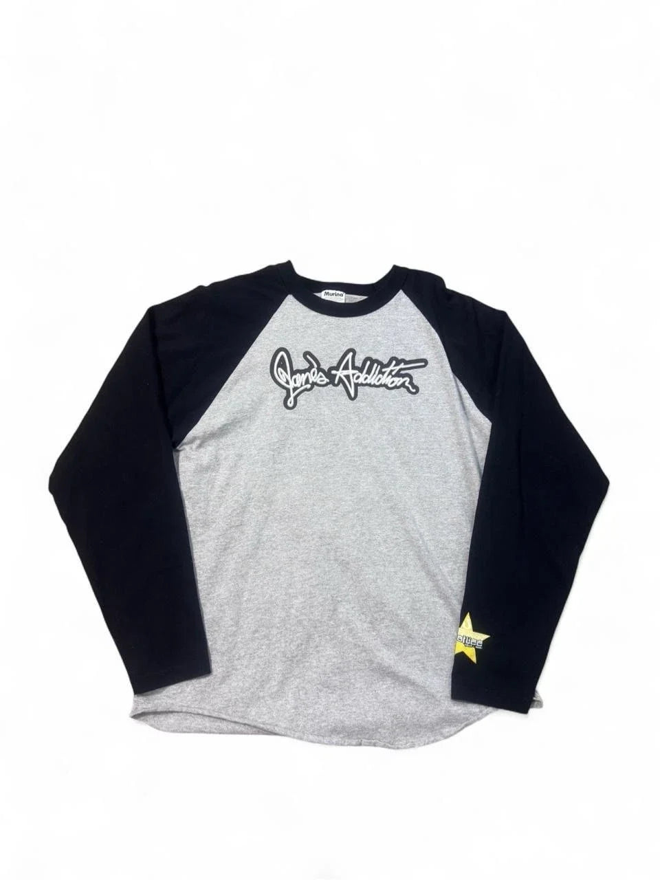 Vintage 2001 Jane’s Addiction jubilee tour raglan long sleeve tee grey XL RARE Unisex , , , Long Sleeve Tee
