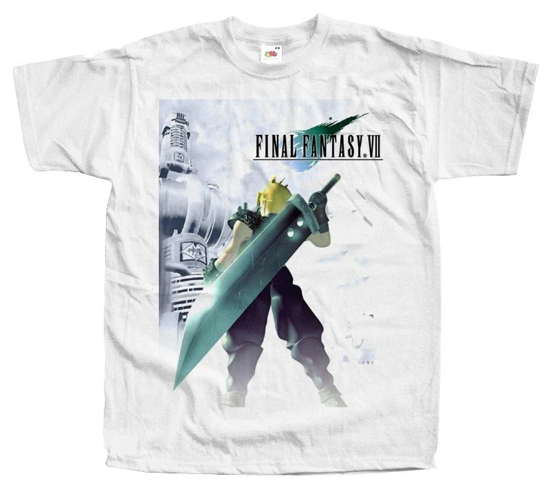 Final Fantasy VII V1 - 8 bit NE System Game Art 8 Colors Sizes S-5XL Unisex , , , Long Sleeve Tee